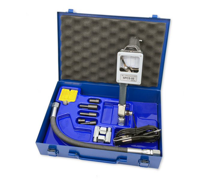 Compression pressure tester with measurement record for Diesel engines SPCS - 50